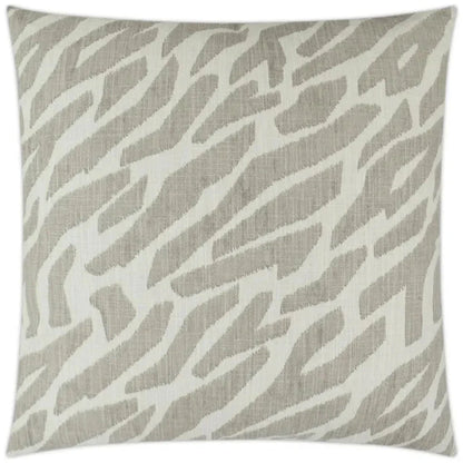 Zany Flint Brown Throw Pillow With Insert - LOOMLAN - D.V. Kap - Throw Pillows