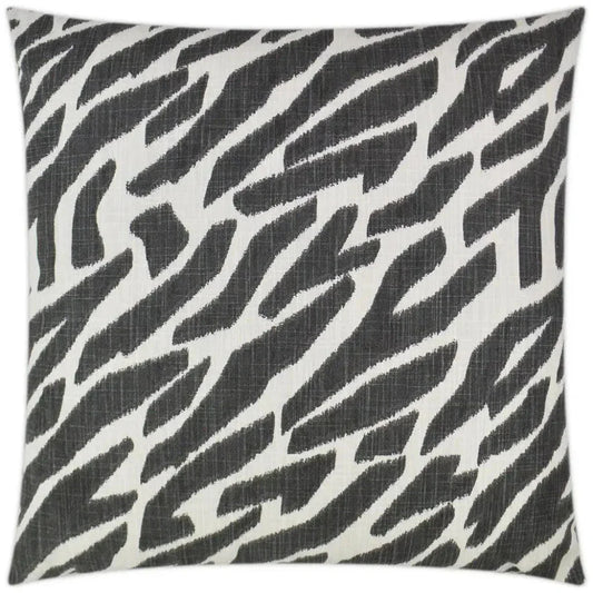 Zany Ink Black Throw Pillow With Insert - LOOMLAN - D.V. Kap - Throw Pillows