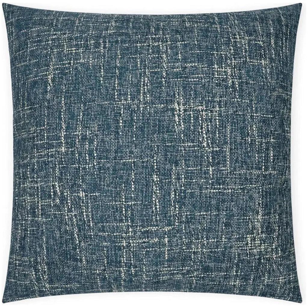 Zareen Solid Blue Large Throw Pillow Insert - LOOMLAN - D.V. Kap - Throw Pillows