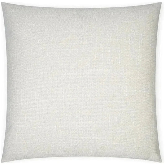 Zareen Vanilla Solid Textured Large Throw Pillow Insert - LOOMLAN - D.V. Kap - Throw Pillows