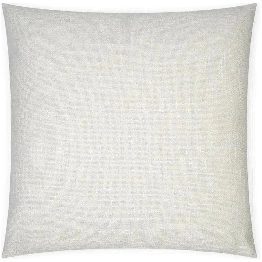 Zareen Vanilla Solid Textured Large Throw Pillow Insert - LOOMLAN - D.V. Kap - Throw Pillows