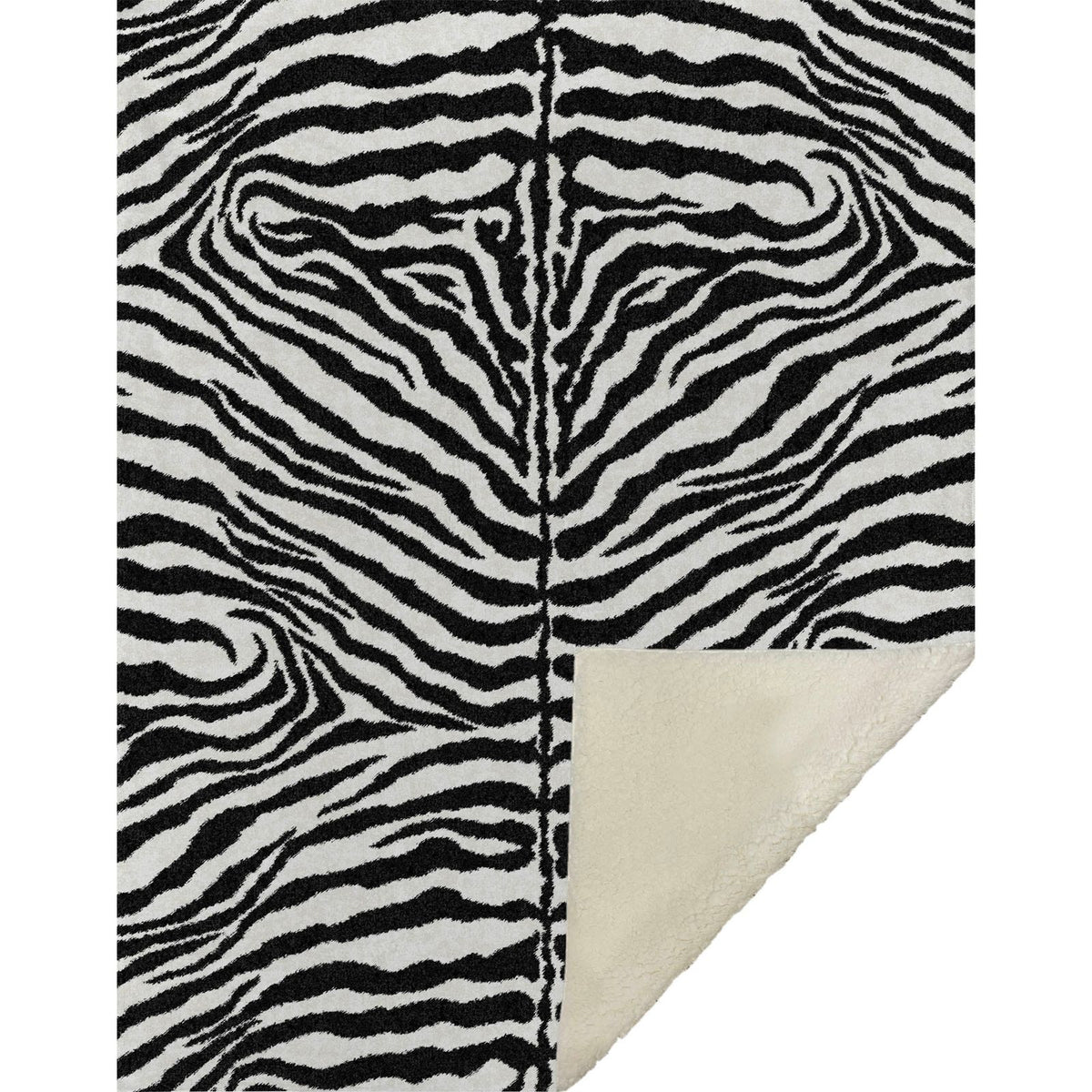 Zebra 50" x 70" Throw Blanket -- view 3