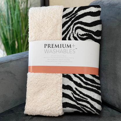 Zebra 50" x 70" Throw Blanket -- view 4