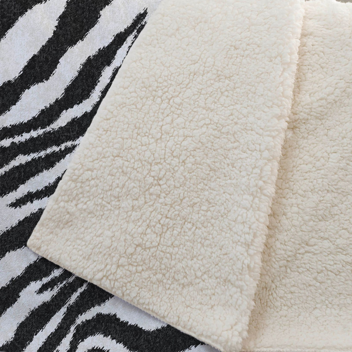 Zebra 50" x 70" Throw Blanket -- view 5