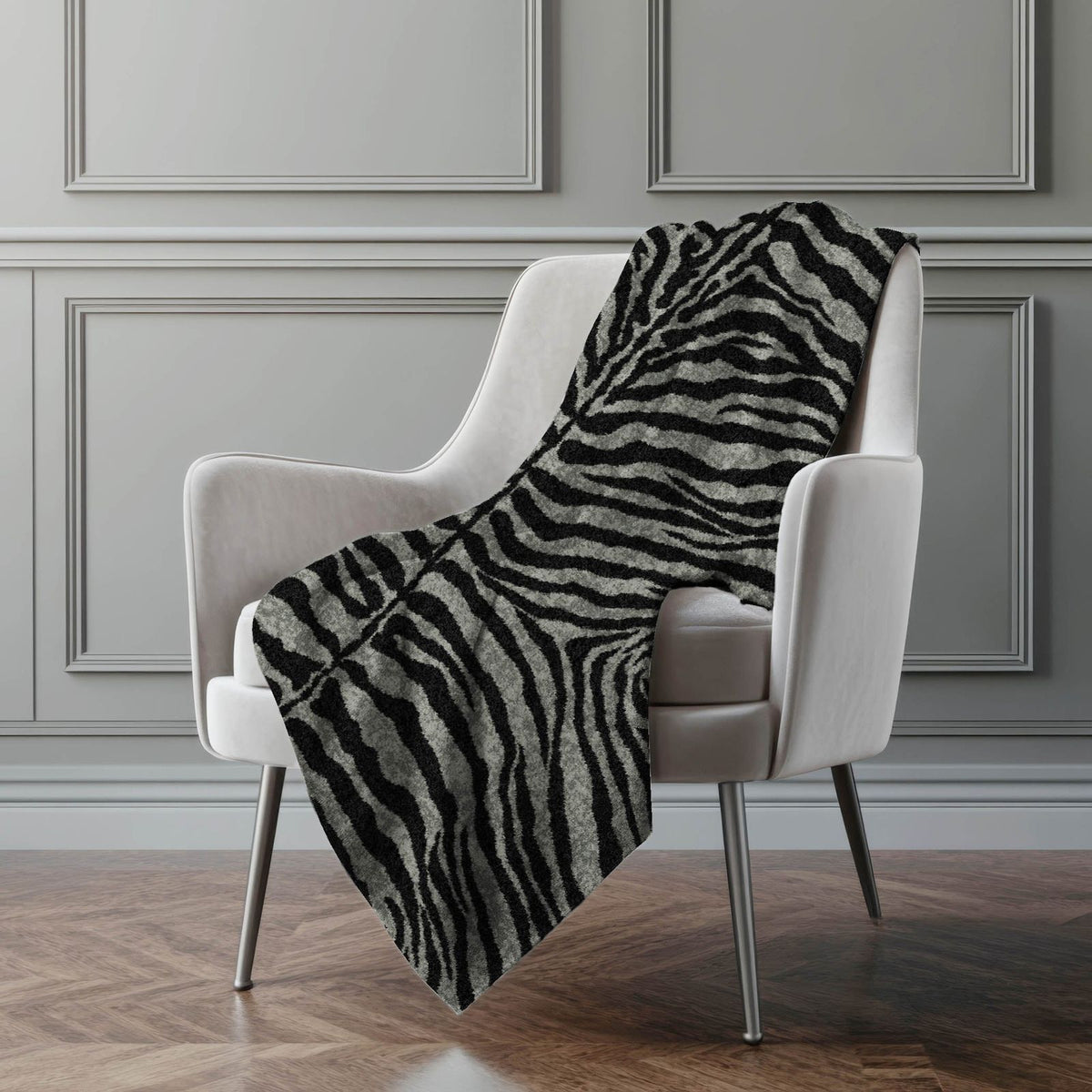 Zebra 50" x 70" Throw Blanket -- view 9