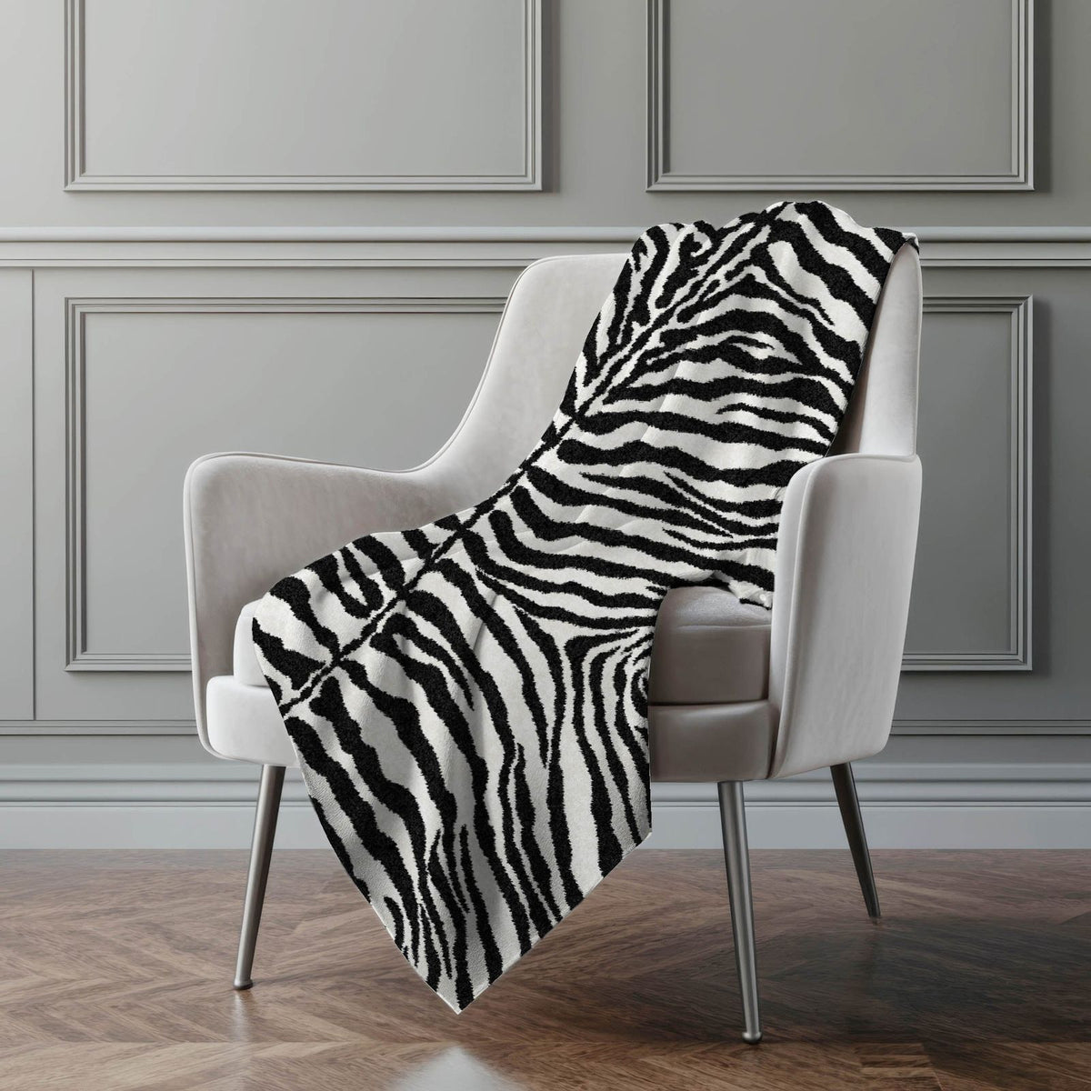 Zebra 50" x 70" Throw Blanket