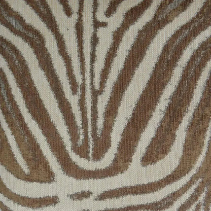 Zebrana Tan Brown Throw Pillow With Insert - LOOMLAN - D.V. Kap - Throw Pillows