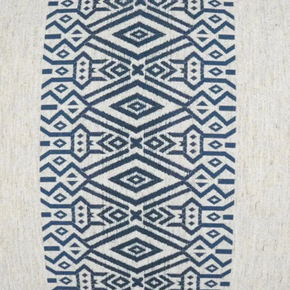 Zinga Indigo Band Navy Large Throw Pillow Insert - LOOMLAN - D.V. Kap - Throw Pillows