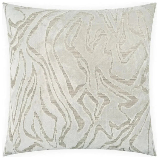 Zuniga Bone White Throw Pillow With Insert - LOOMLAN - D.V. Kap - Throw Pillows