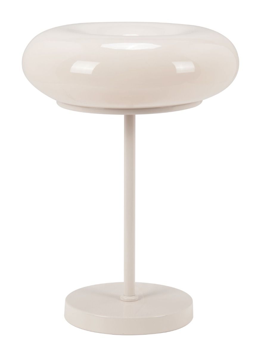 Munk Steel White Table Lamp