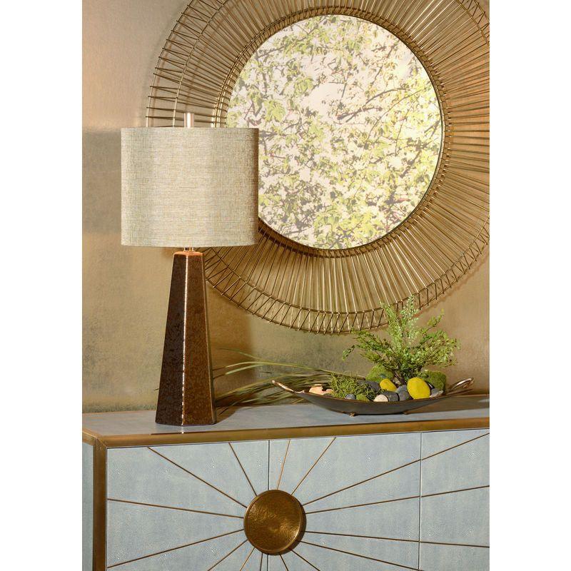 Antonella Hand Sculpted Ceramic Table Lamp - LOOMLAN - Wildwood - Table Lamps