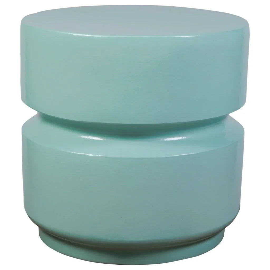 Seasonal Living Balance Ceramic Armless Patio Stool