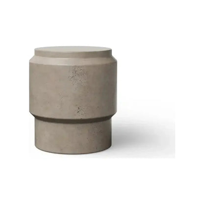Urbia Barrel Concrete Made Stylish Outdoor Stool