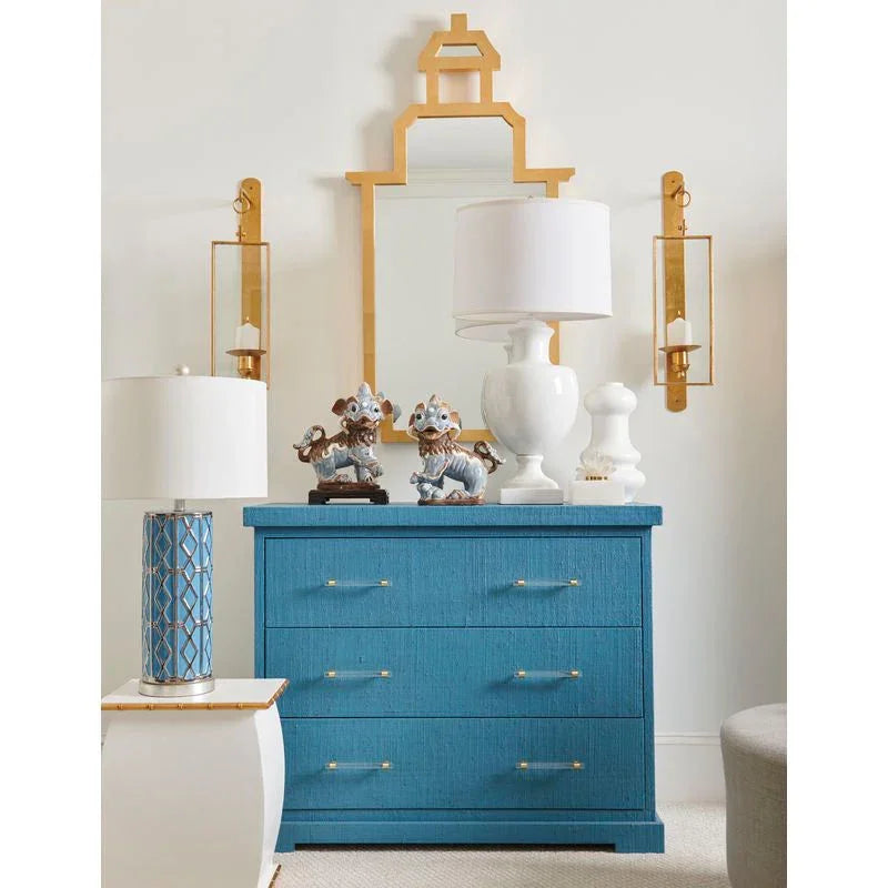 Belk Tempered Glass Panel Candle Wall Sconce - LOOMLAN - Chelsea House - Wall Sconces