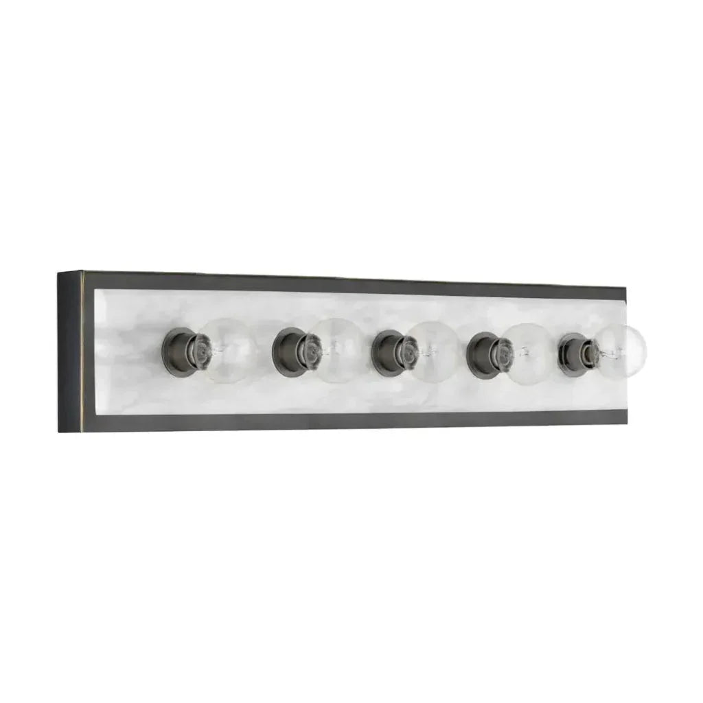 Berdine Modern Brass Design Wall Sconce - LOOMLAN - Currey & Co - Wall Sconces