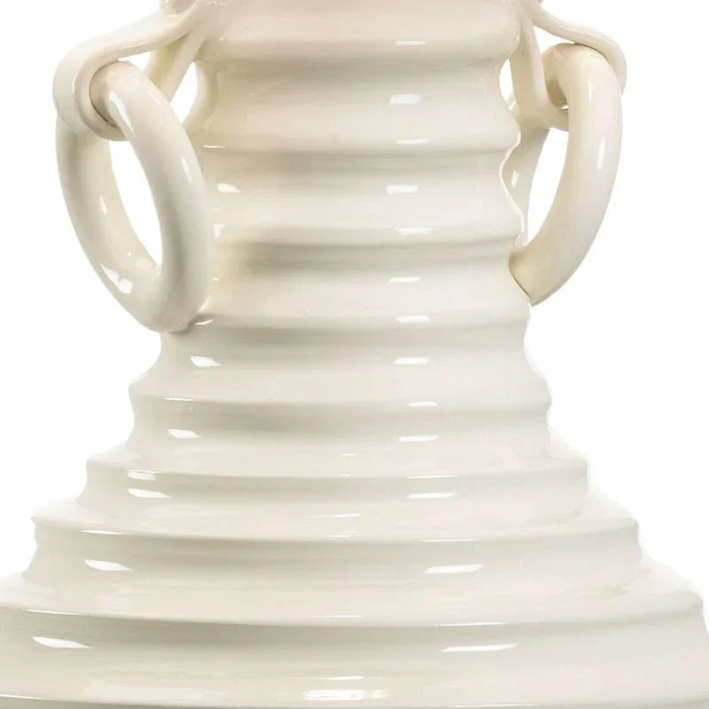 Bugello Ribbed Ceramic Table Lamp - LOOMLAN - Wildwood - Table Lamps