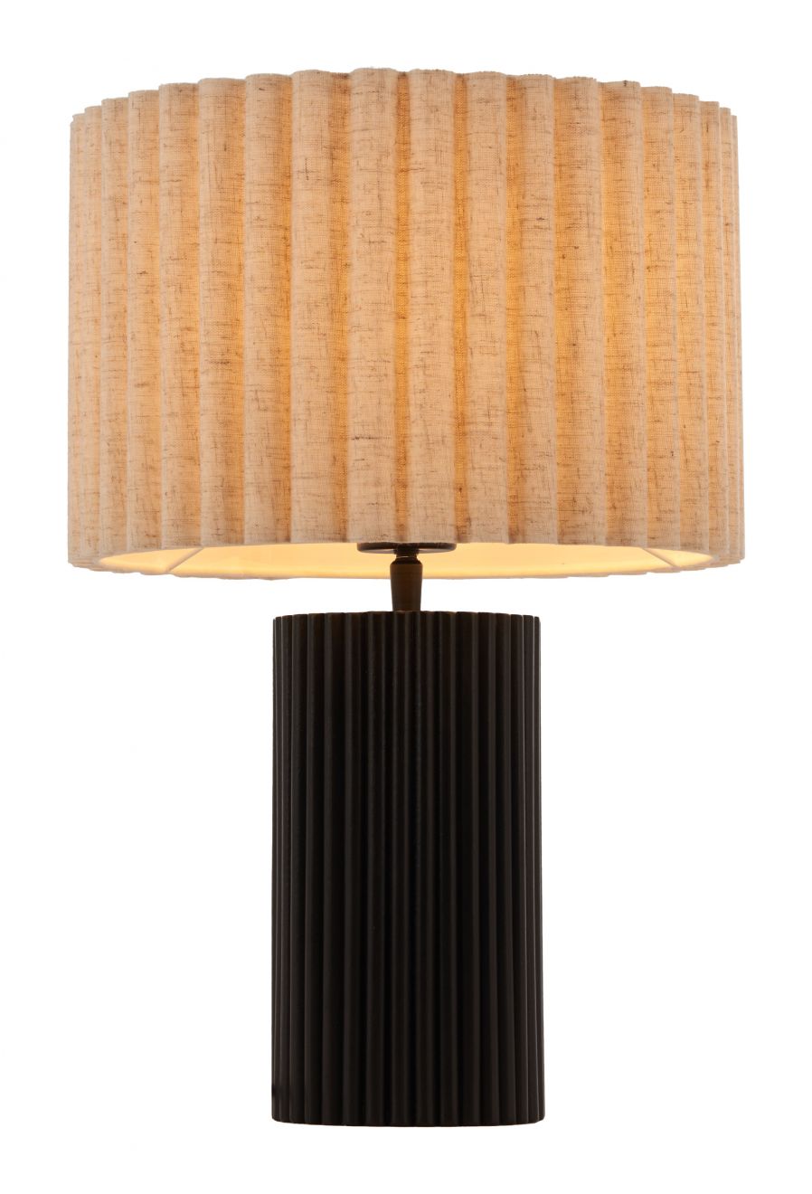 Aurora Steel Black Table Lamp -- view 3