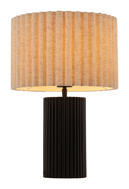 Aurora Steel Black Table Lamp -- view 3