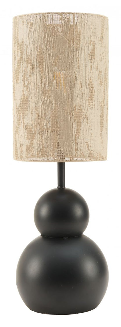 Pupen Steel Black Table Lamp -- view 4