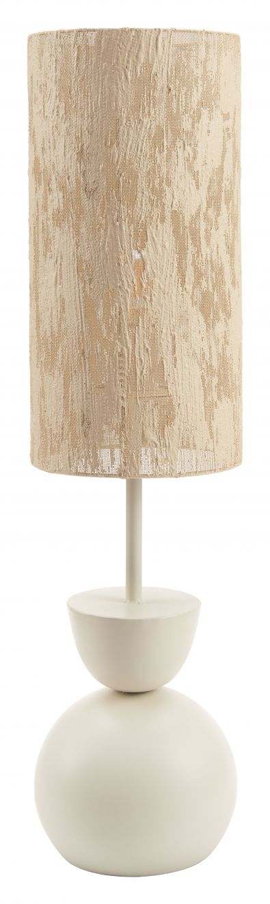 Gochi Steel White Table Lamp -- view 4