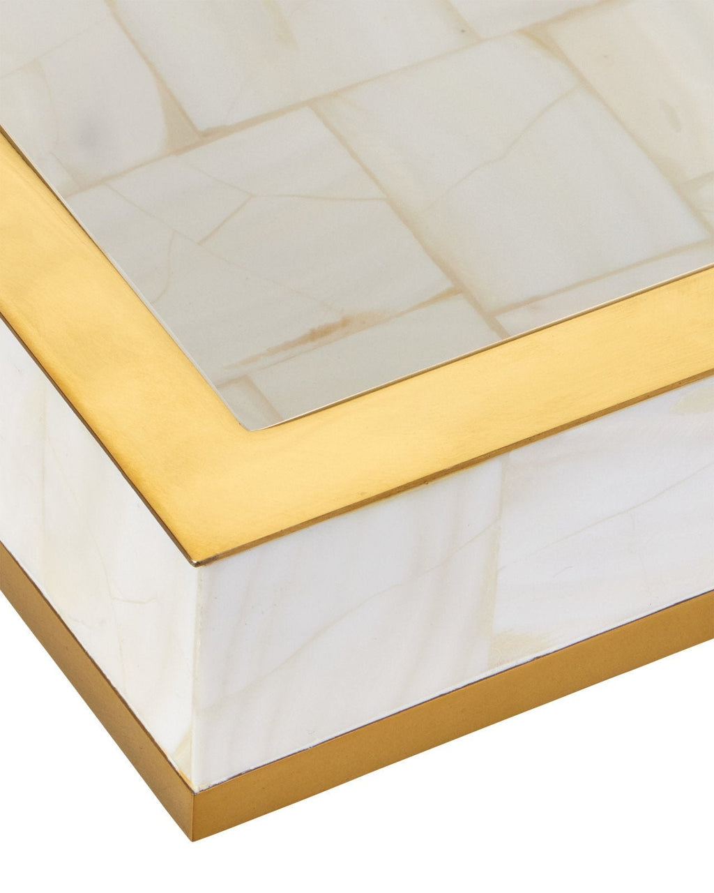 Casey Mother of Pearl Decorative Tray (Set of 2)