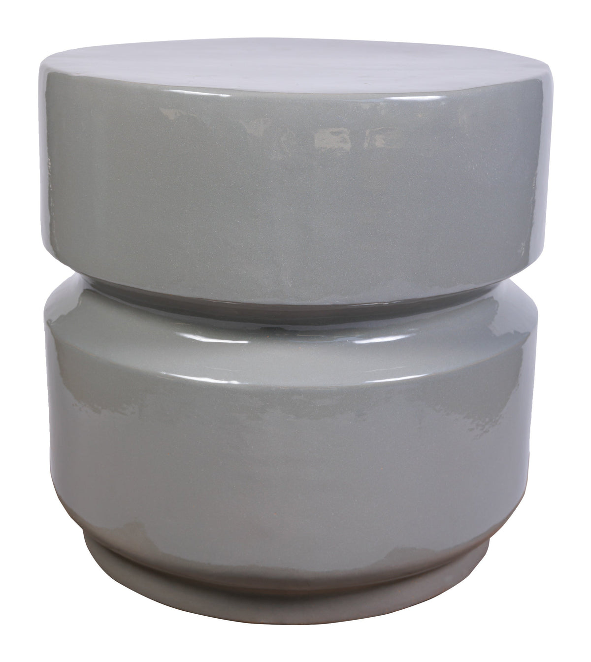 Seasonal Living Balance Ceramic Round Patio Stool