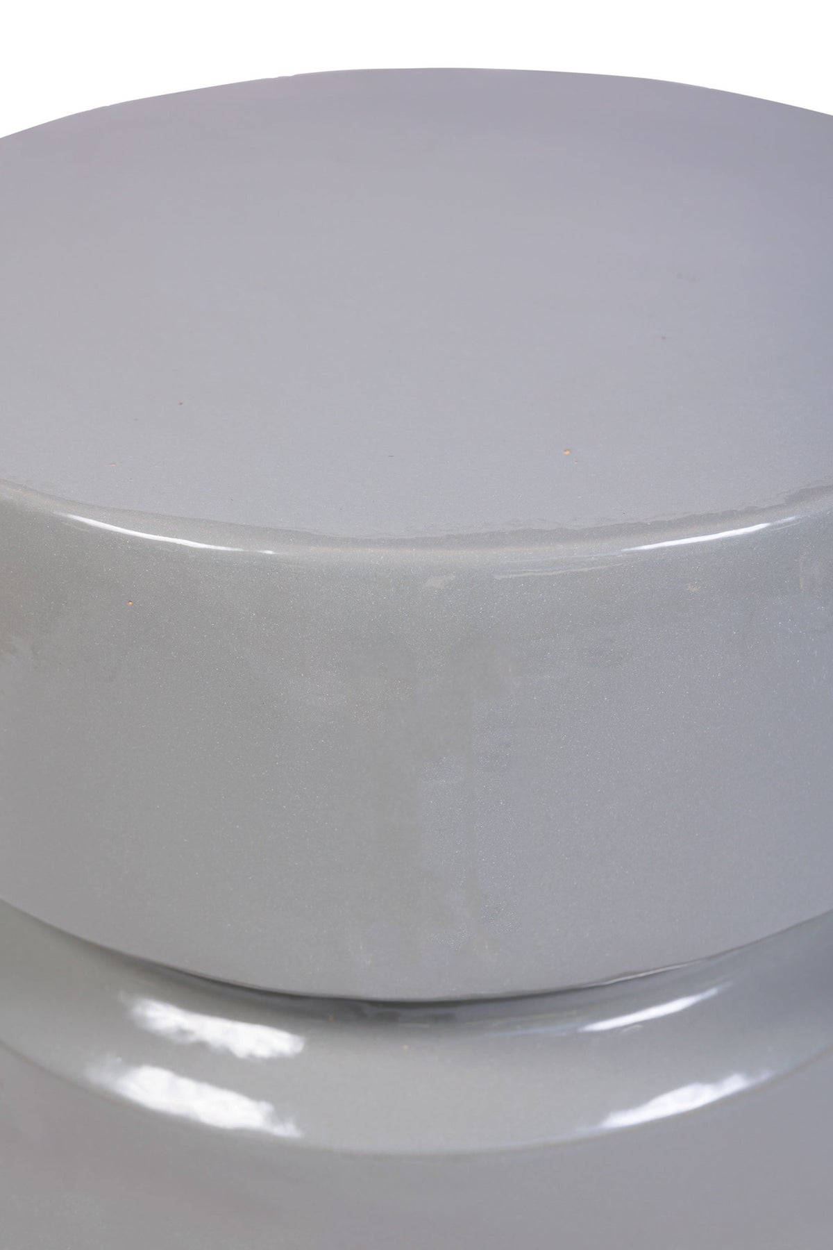 Seasonal Living Balance Ceramic Round Patio Stool