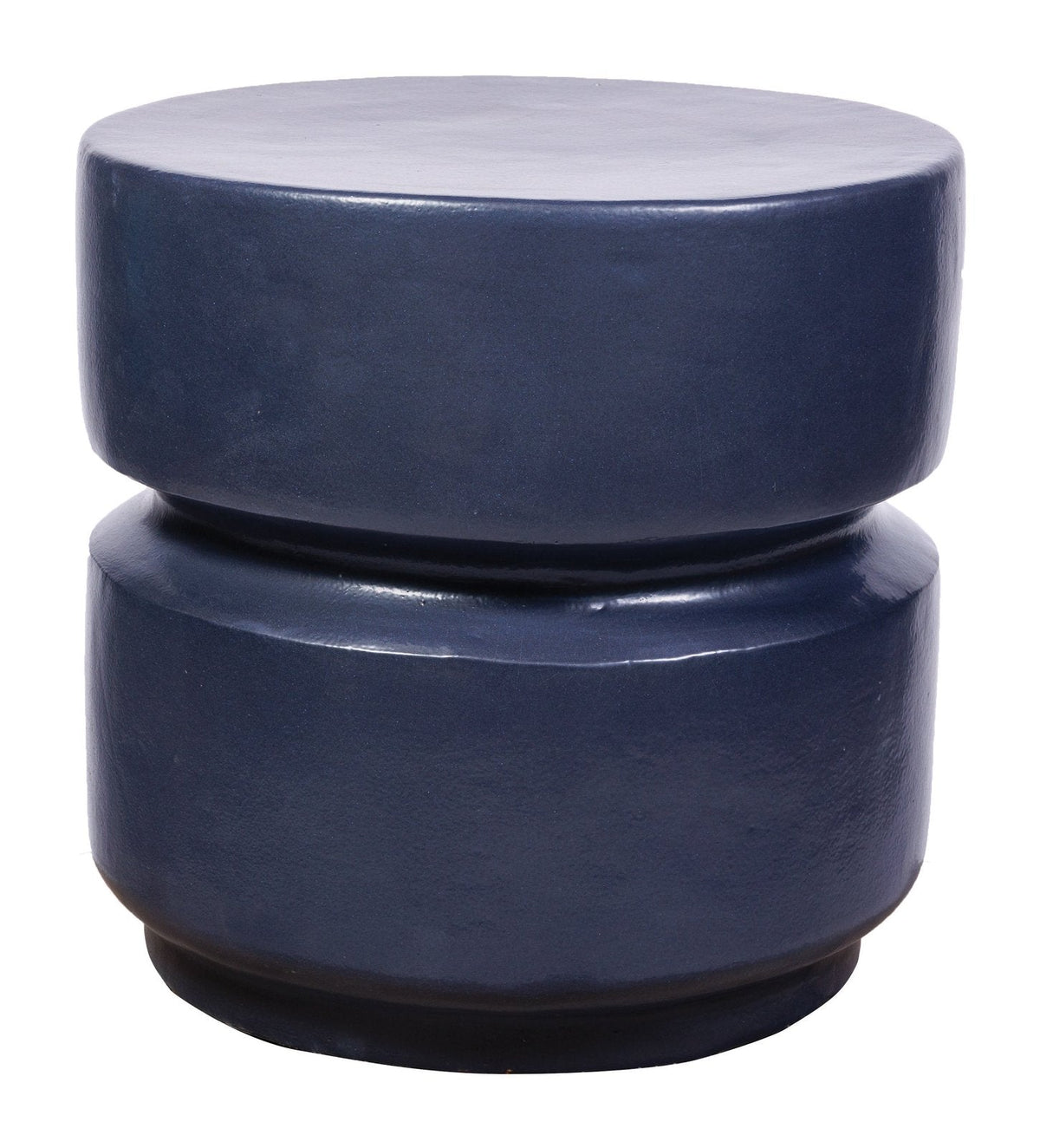 Seasonal Living Balance Ceramic Round Patio Stool