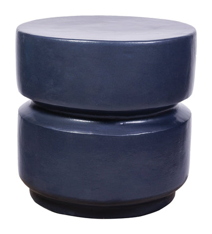 Seasonal Living Balance Ceramic Round Patio Stool