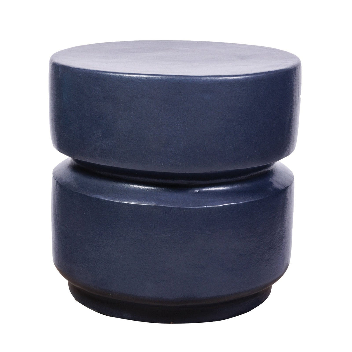 Seasonal Living Balance Ceramic Round Patio Stool