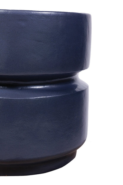 Seasonal Living Balance Ceramic Round Patio Stool