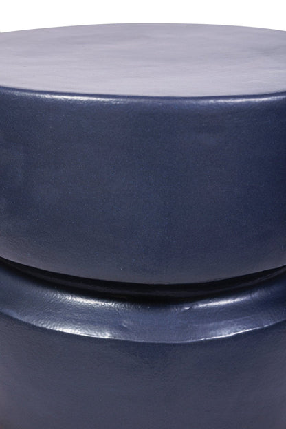 Seasonal Living Balance Ceramic Round Patio Stool