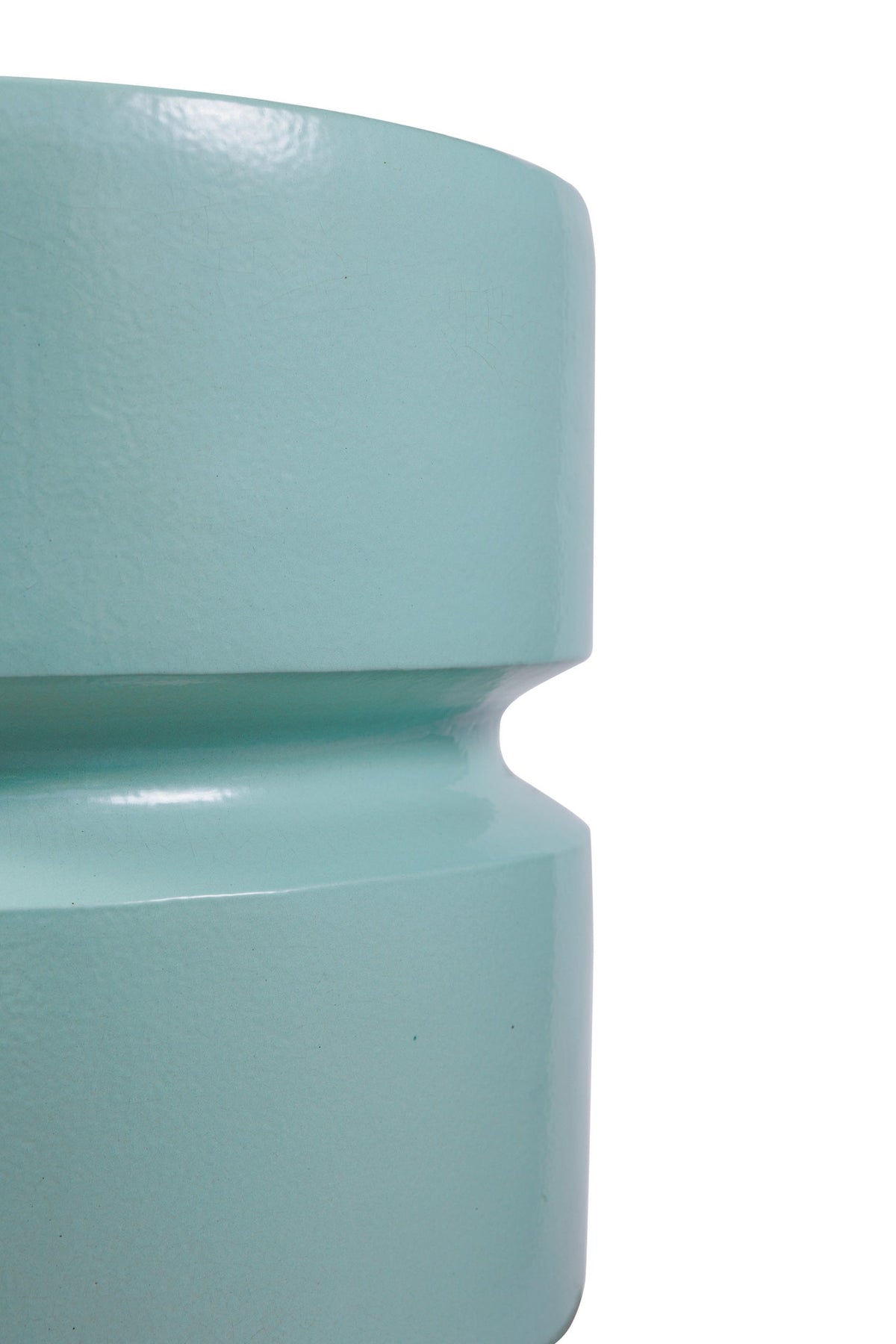 Seasonal Living Balance Ceramic Armless Patio Stool