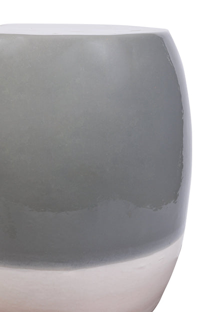 Seasonal Living Bud Ceramic Patio Armless Stool