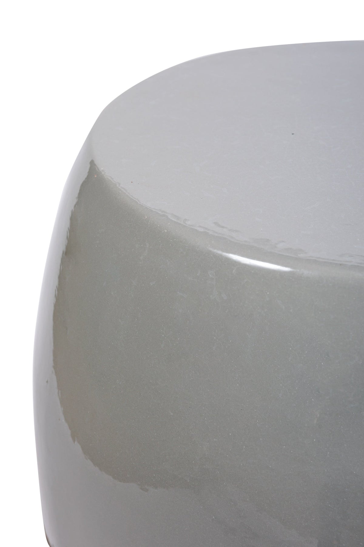 Seasonal Living Bud Ceramic Patio Armless Stool