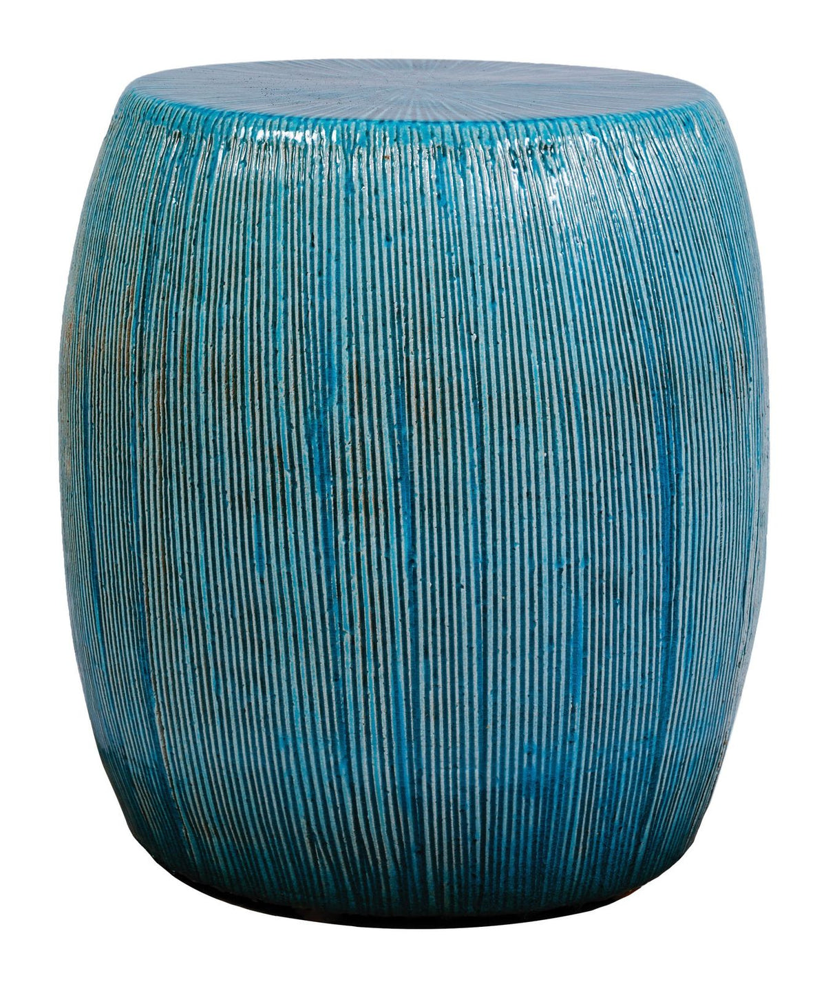 Seasonal Living Bud Ceramic Patio Armless Stool