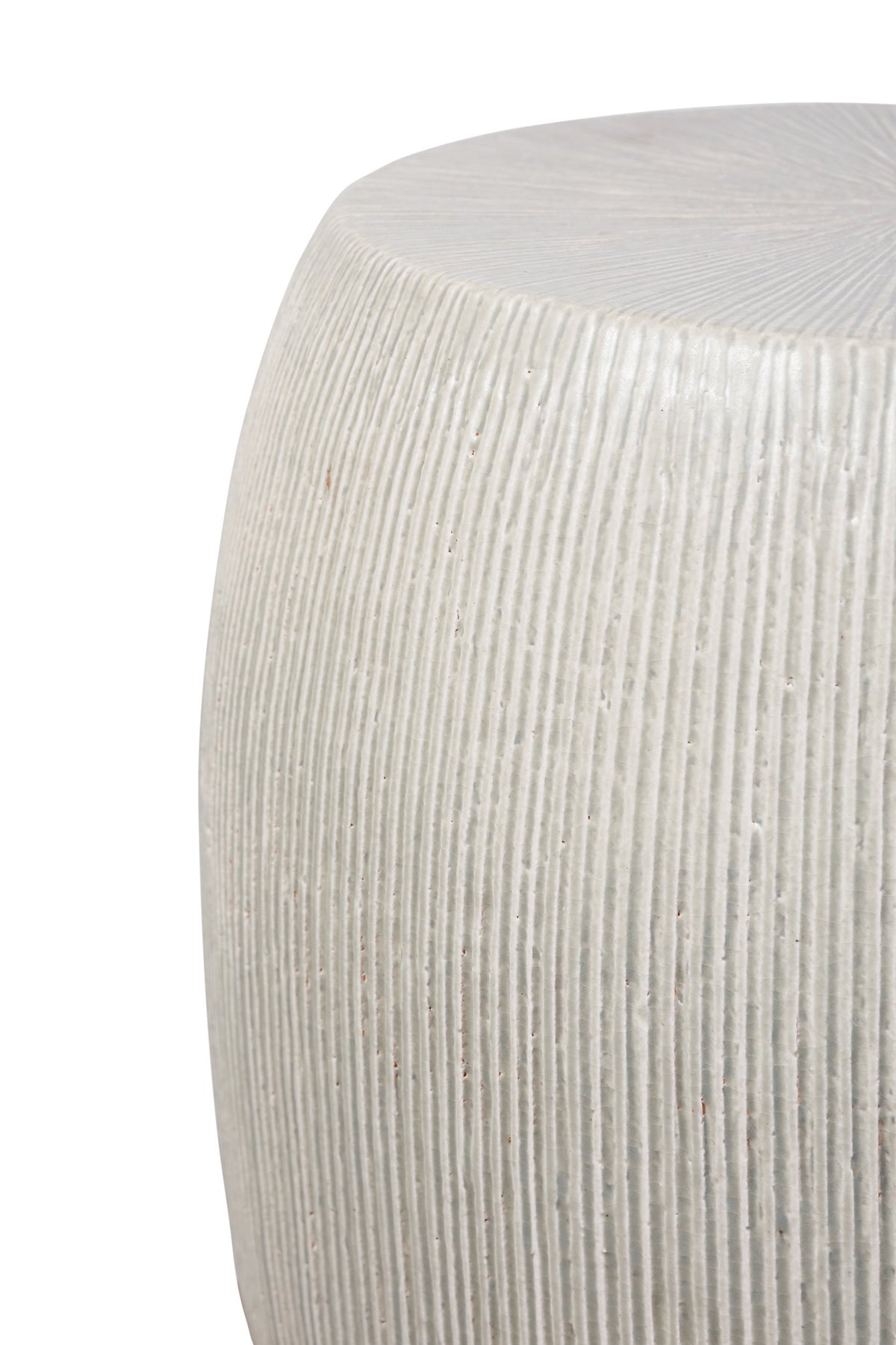 Seasonal Living Sunburst Ceramic Glazed Patio Stool