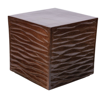 Seasonal Living Zen Glazed Ceramic Garden Stool