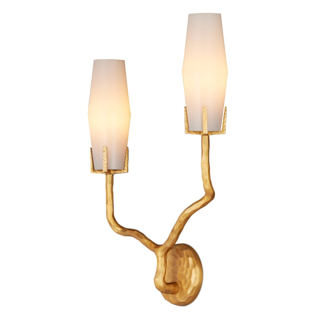 Mathilda Dimmable Gold Wall Sconce