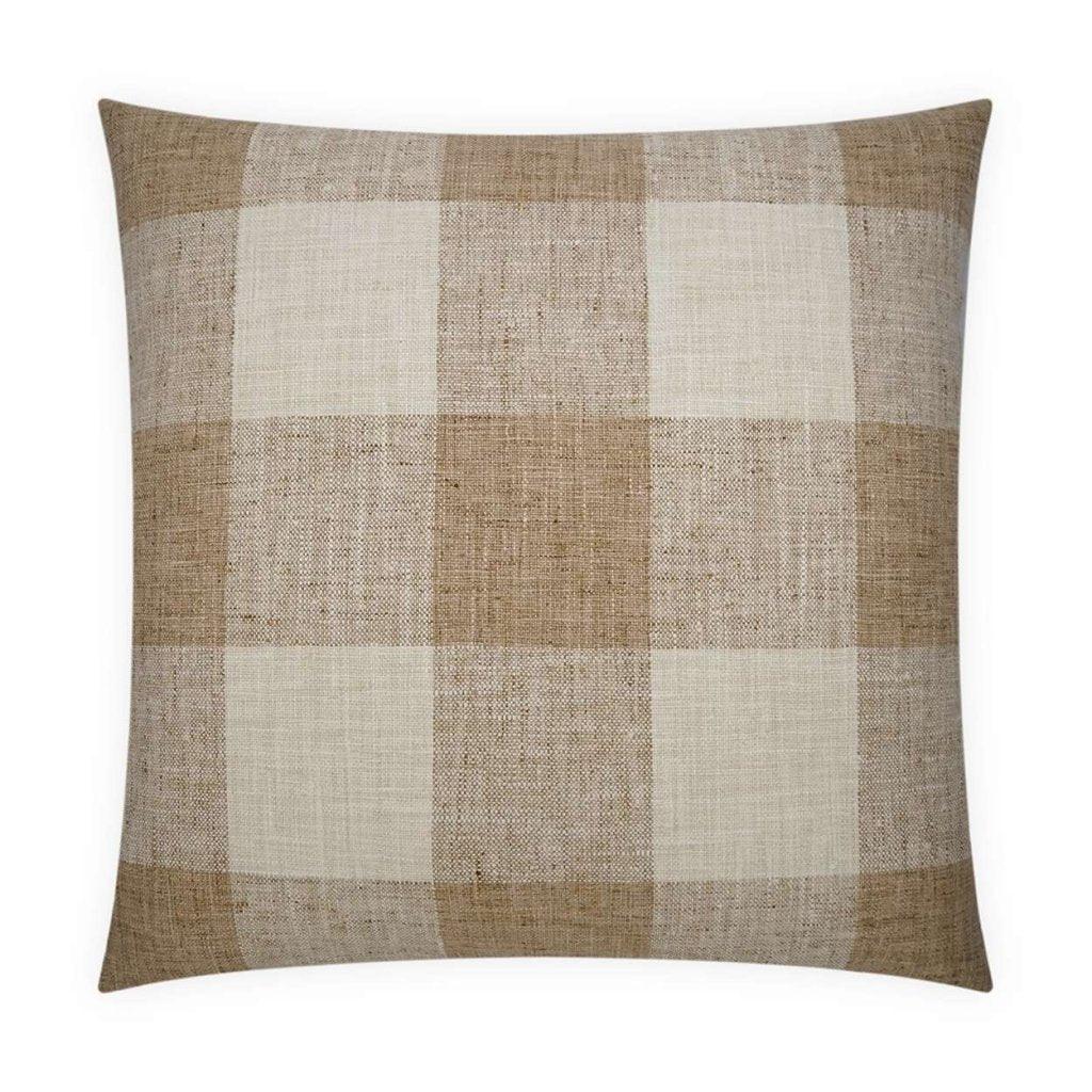 Check Please Handmade Throw Pillow - LOOMLAN - D.V. Kap - Throw Pillows