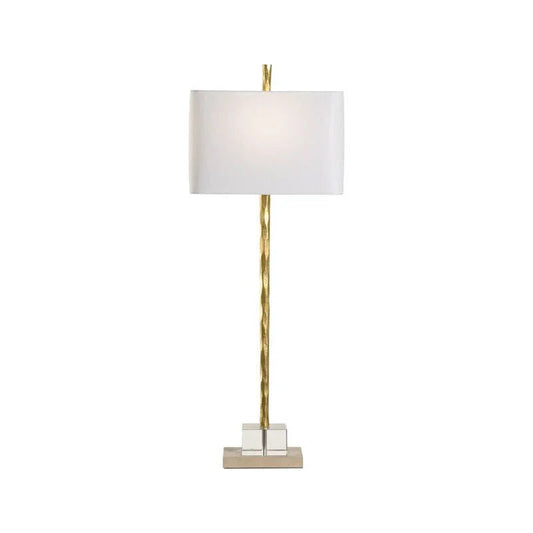 Crawford Hand - Hammered Metal Body Table Lamp - LOOMLAN - Chelsea House - Table Lamps