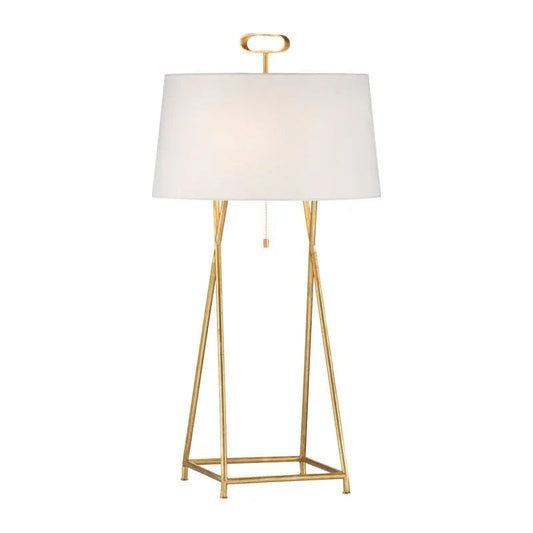 Cross Square Pull Chain Switch Table Lamp - LOOMLAN - Chelsea House - Table Lamps