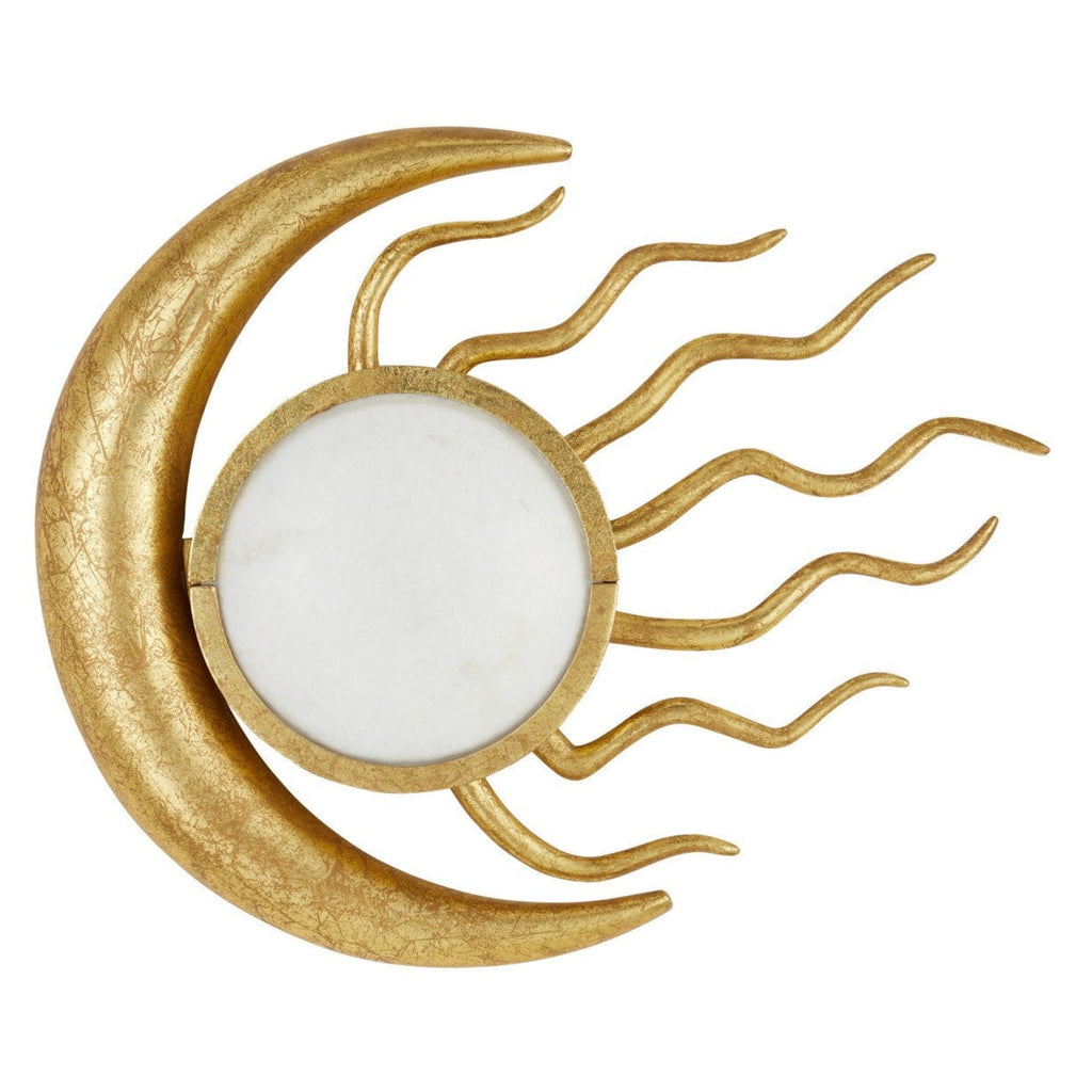 Tona Metalic Gold Wall Sconce