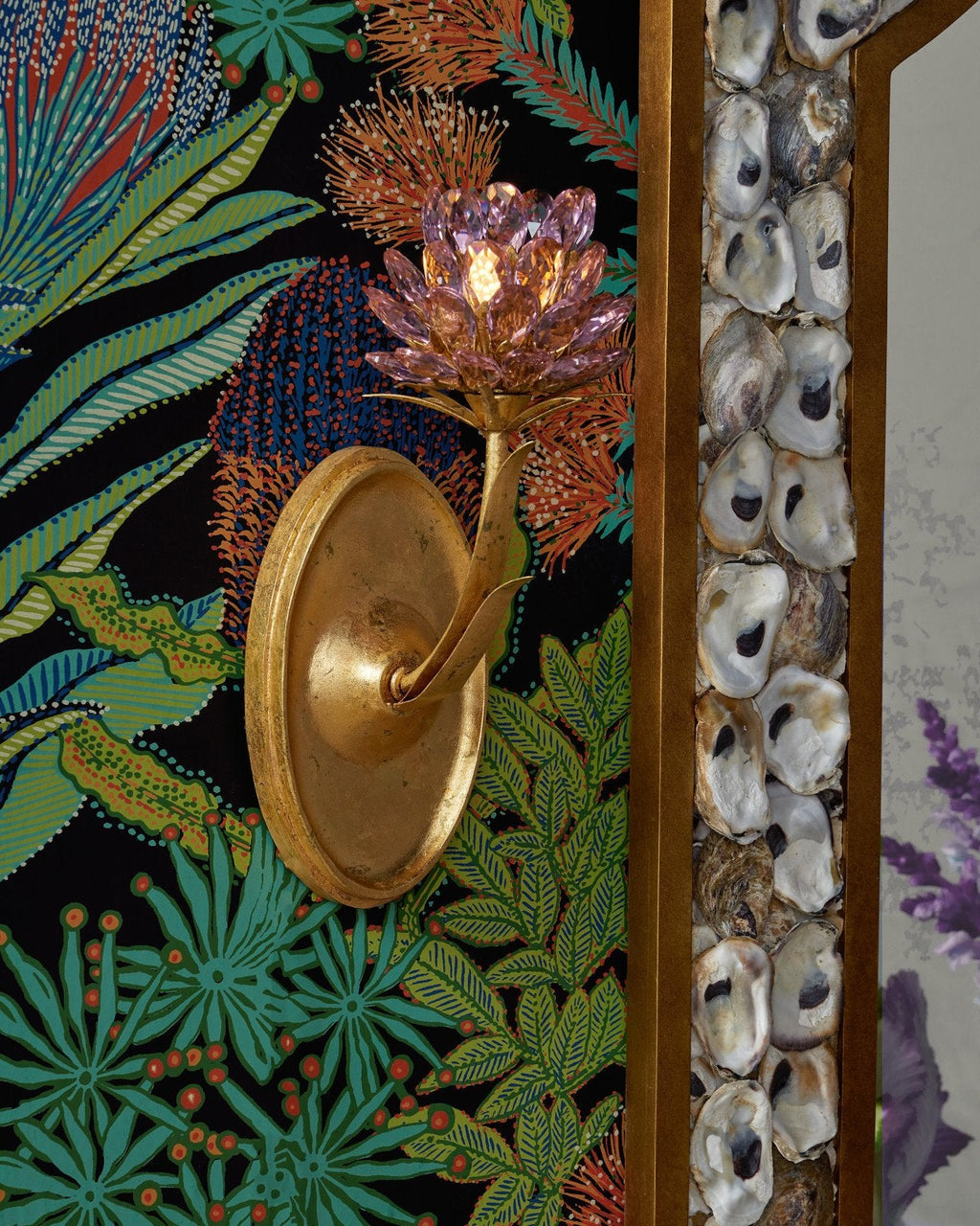 Marilee Single-Light Gold Wall Sconce