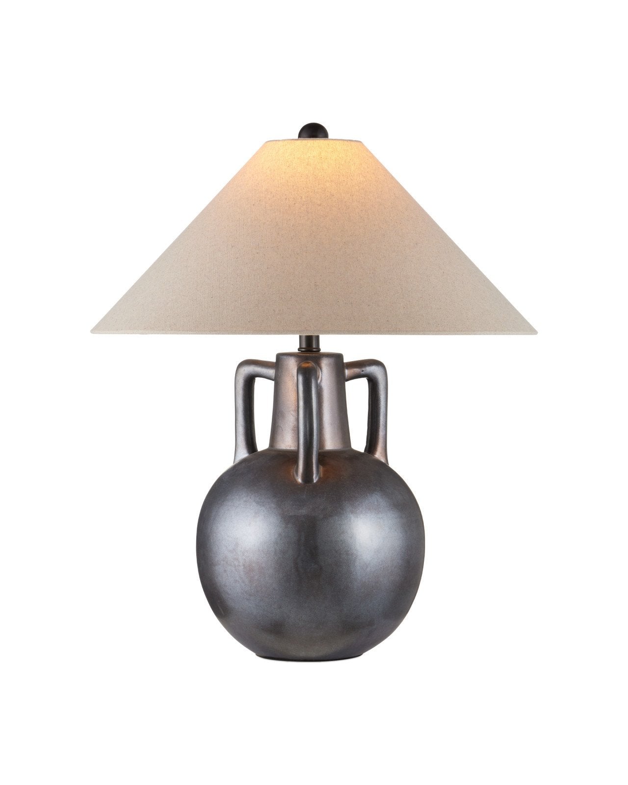 Autry Grey Ceramic Table Lamp