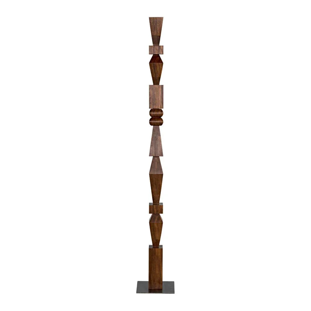 Dido Handcrafted Wood Sculpture - LOOMLAN - Noir - Statues & Sculptures