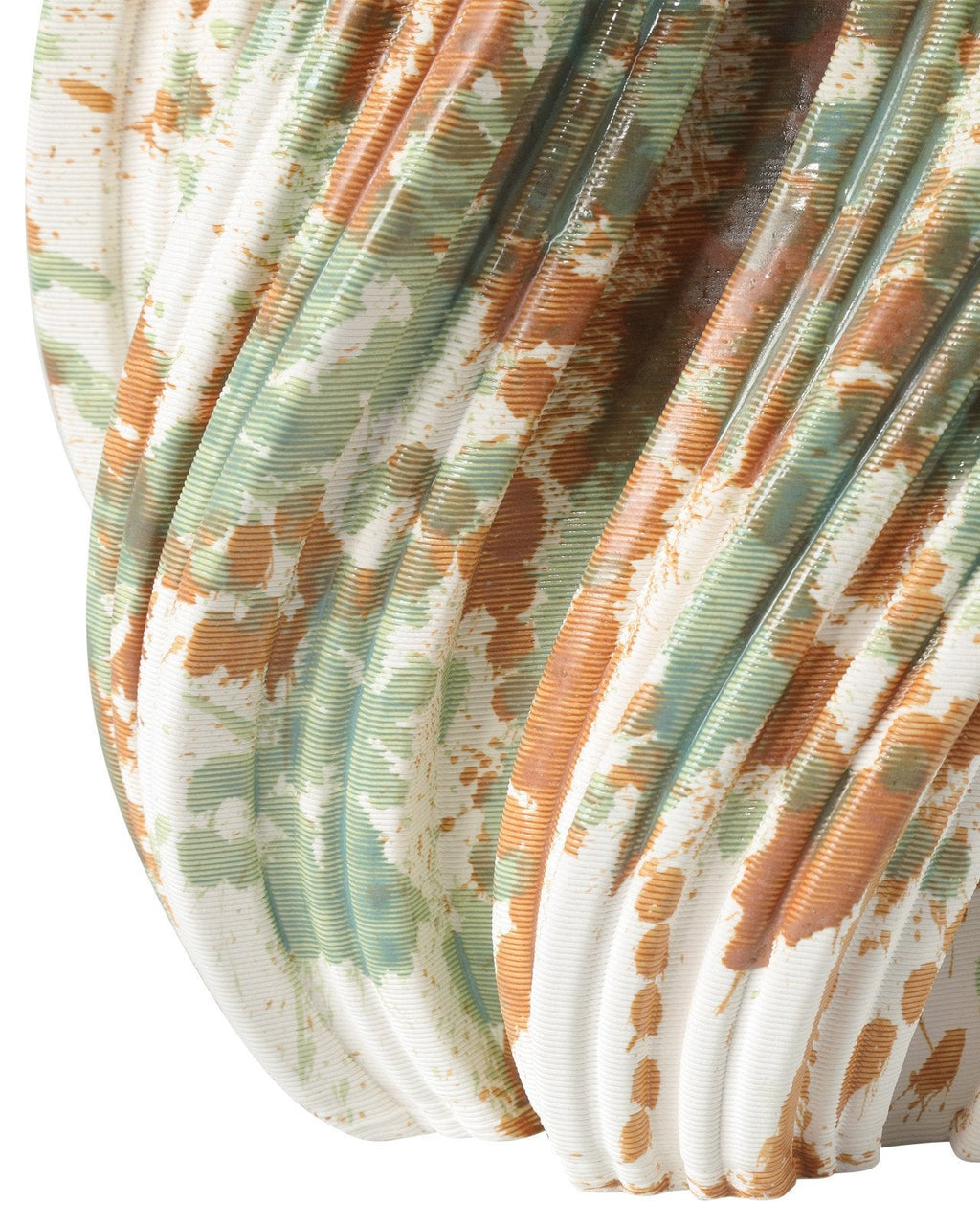 Camouflage Porcelain Small Vase