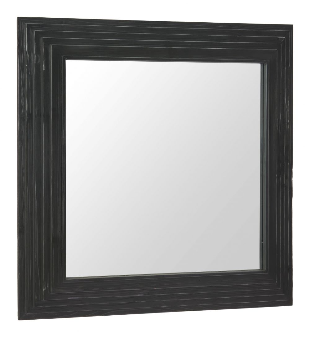 Kare Wood Frame Wall Mirror -- view 2