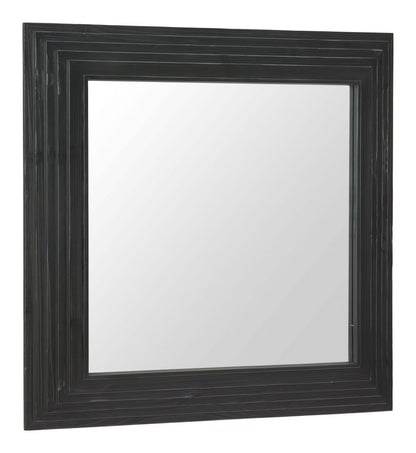 Kare Wood Frame Wall Mirror -- view 2