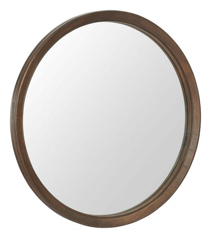 Inikas Wood Frame Wall Mirror -- view 3